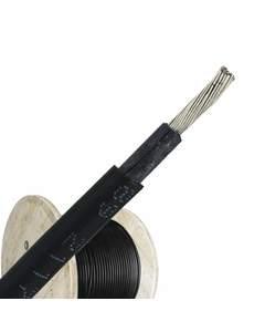 Solar kabel 6mm zwart per haspel 500 meter